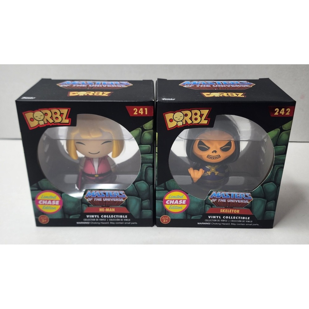 Funko Dorbz - Masters Of The Universe Chase Lot - He-Man (241) & Skeletor (242)
